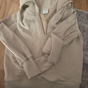 Varley Half Zip Vine Ribbed Pullover